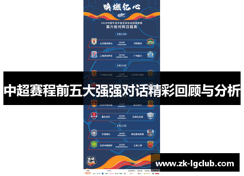中超赛程前五大强强对话精彩回顾与分析