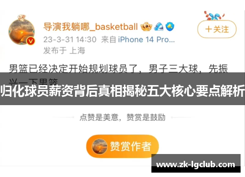 归化球员薪资背后真相揭秘五大核心要点解析